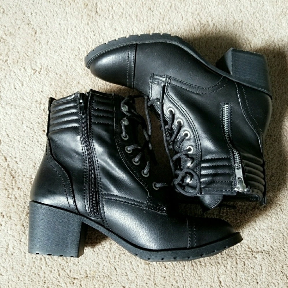 Brand New Black Combat Boots